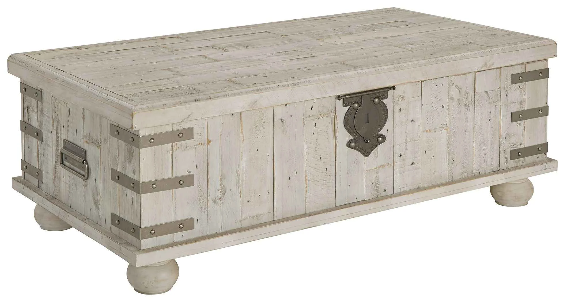 Lightweight Carynhurst – Lift Top Cocktail Table – White Wash Gray Convenient