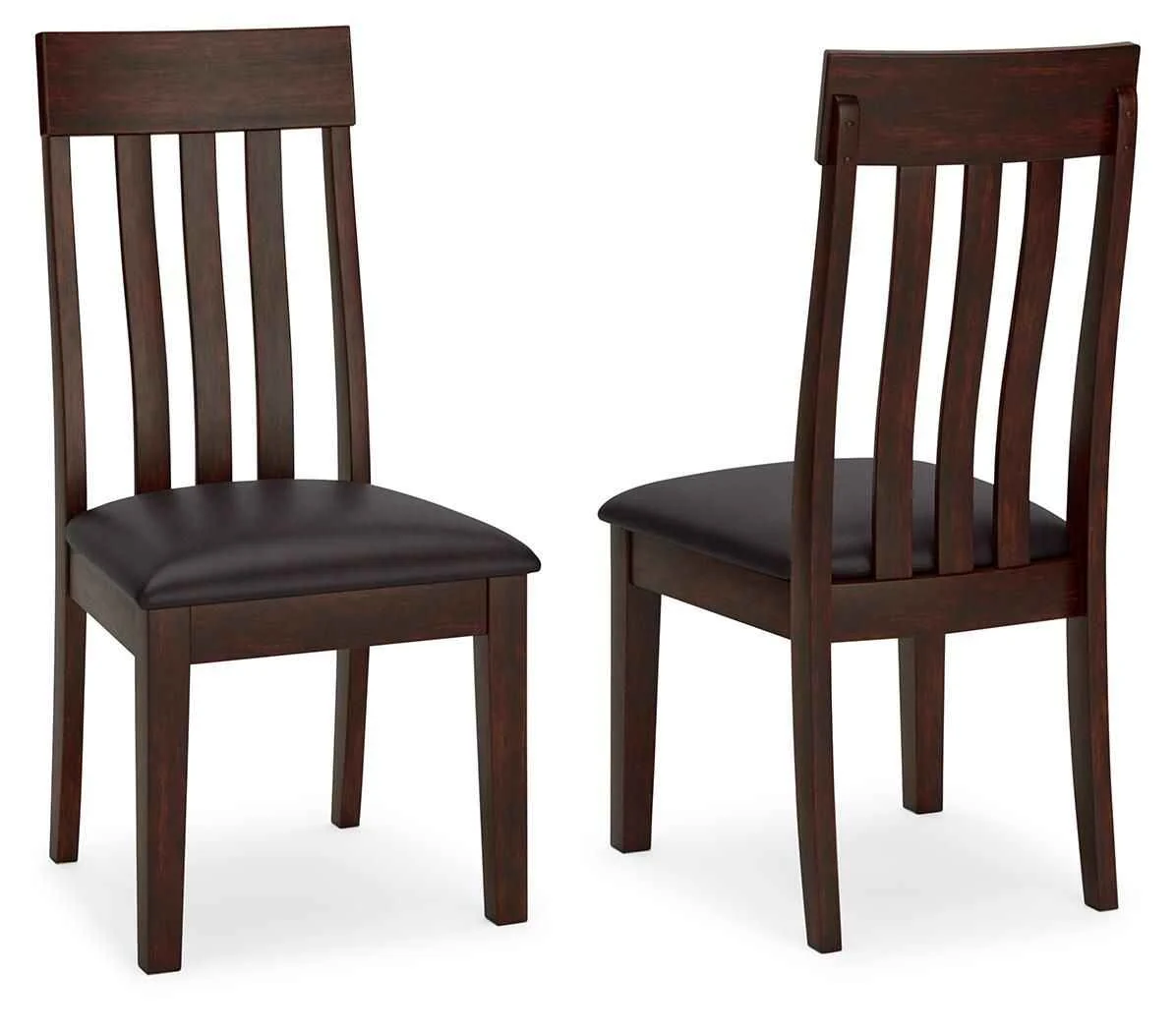 Smart Haddigan – Dining UPH Side Chair Set of 2 – Dark Brown Verified