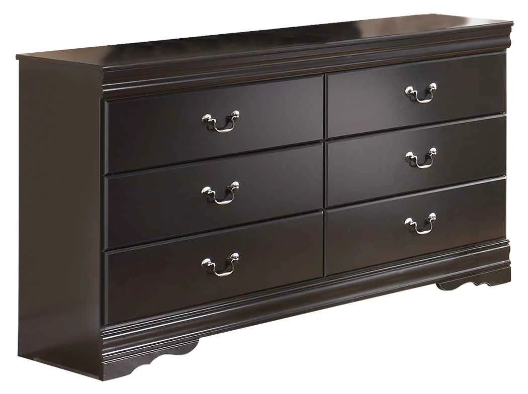Innovative Huey Vineyard – Six Drawer Dresser – Black Unique