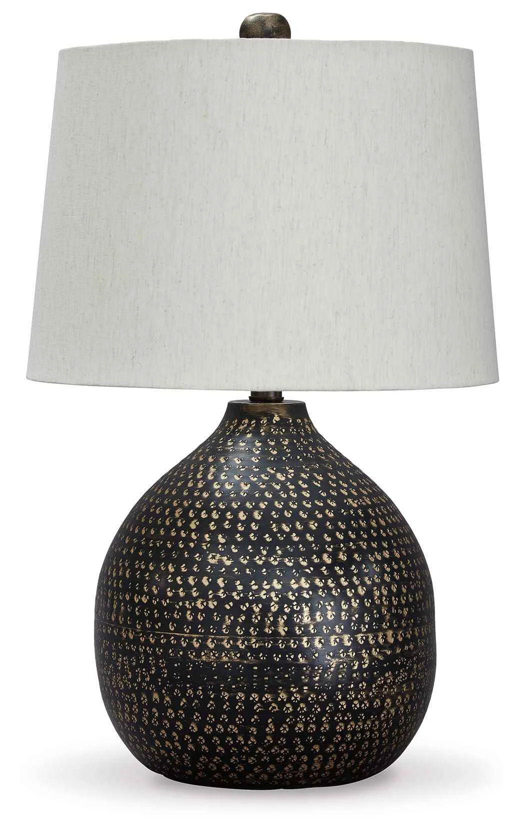Practical Maire – Metal Table Lamp – Black Gold Finish Top-Quality