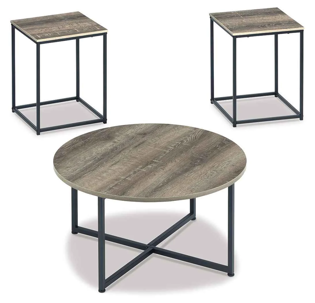Reusable Wadeworth – Occasional Table Set Set of 3 – Brown Beige Advanced
