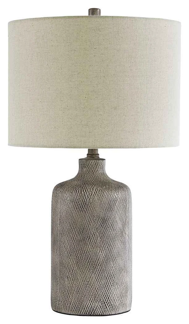 Fine Crafted Linus – Ceramic Table Lamp – Antique Black Outstanding