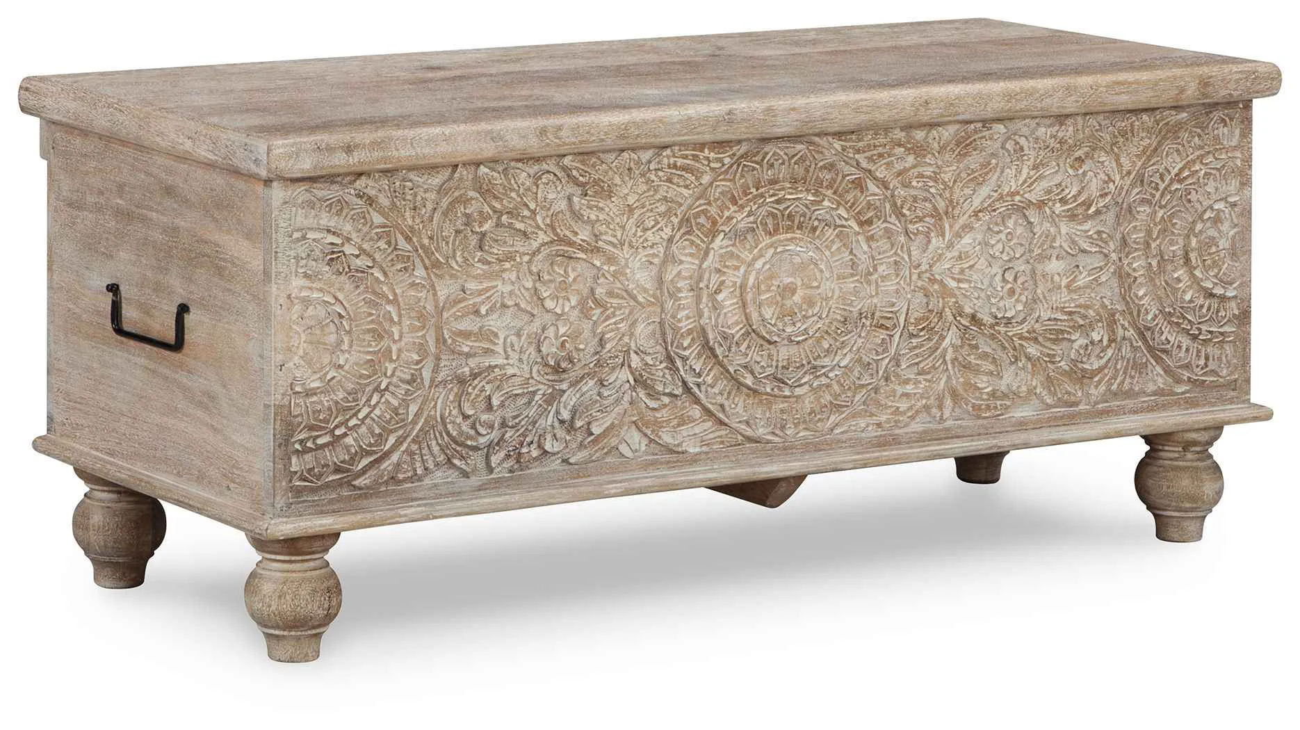 Casual Fossil Ridge – Storage Bench – Beige Specialty
