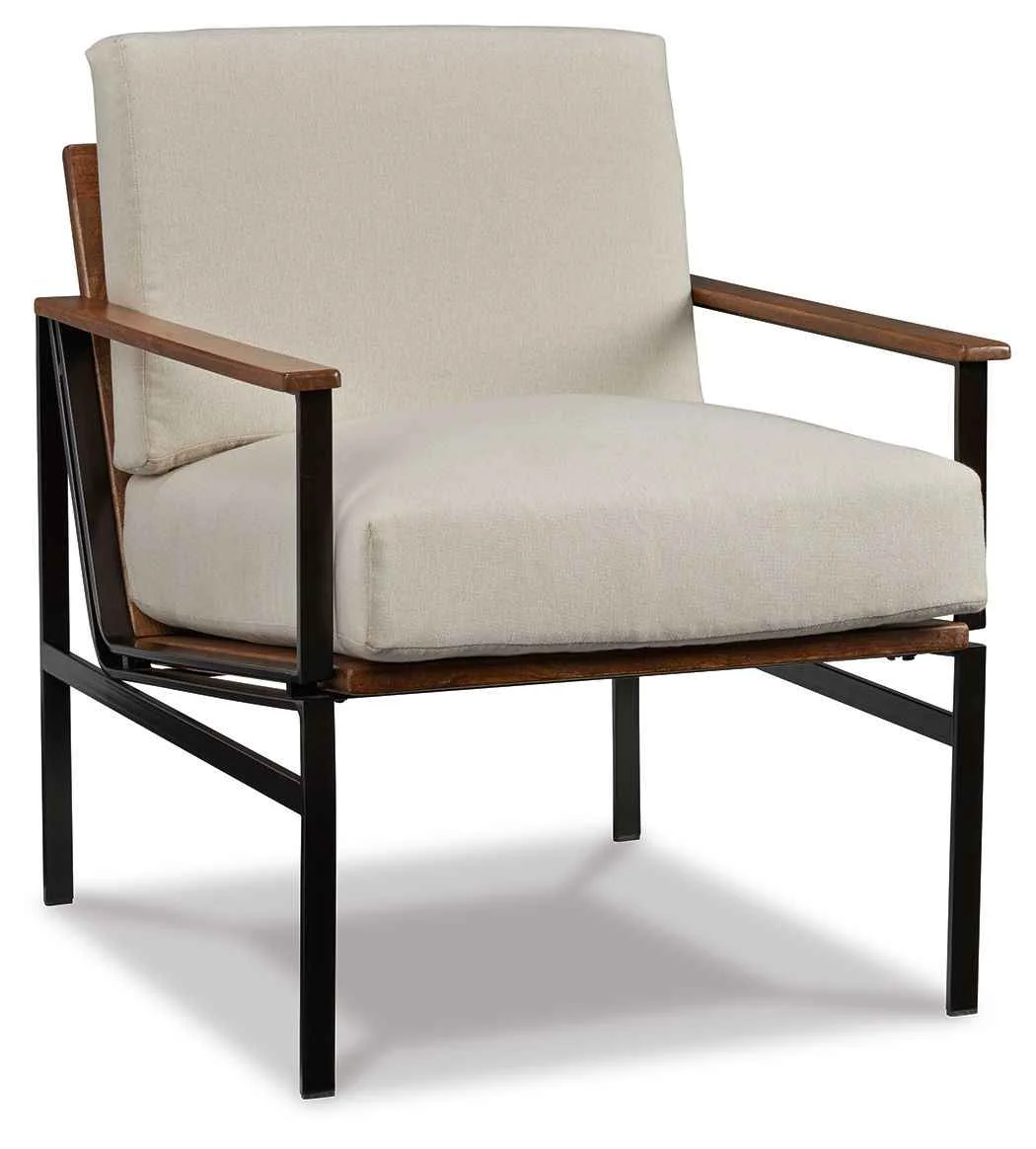 Artisan Tilden – Accent Chair – Ivory Brown Prestigious