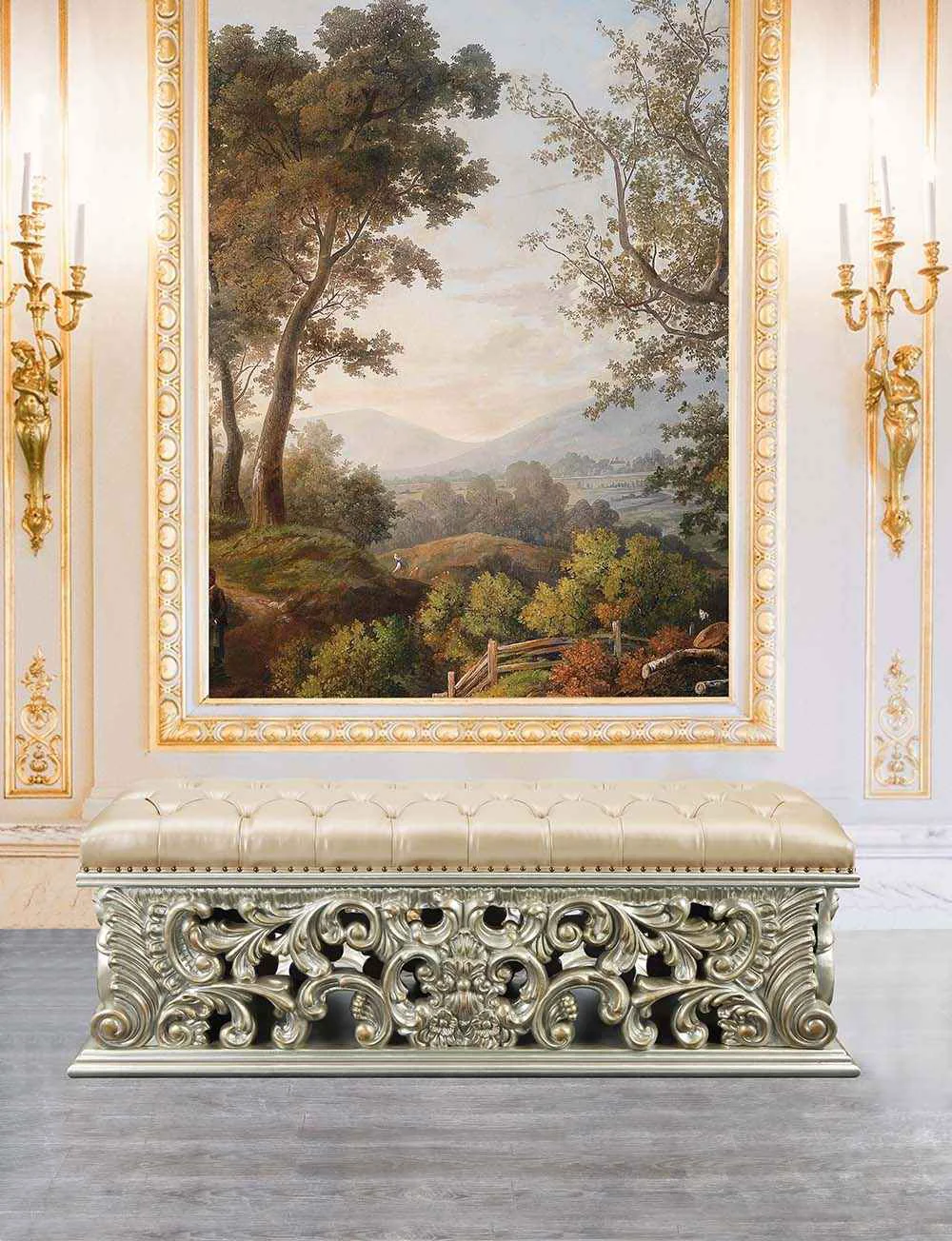 Fast Sorina – Bench – Antique Gold Premium Material