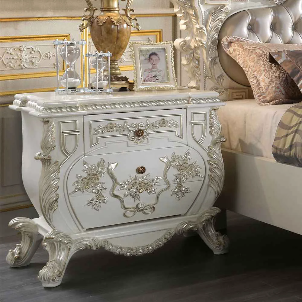 Solid Vanaheim – Nightstand – Antique White World-Class
