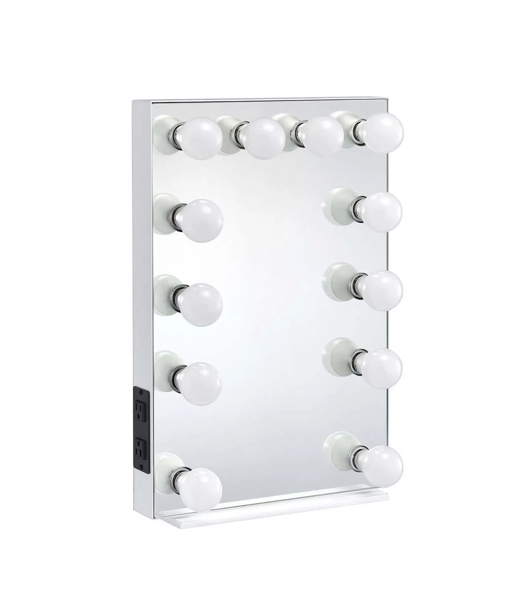 Next-Generation Asa – Accent Mirror – White Convenient