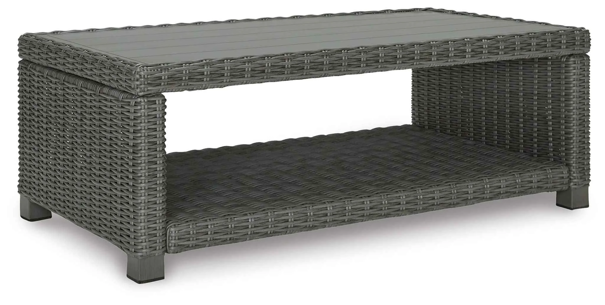 Optimized Elite Park – Rectangular Cocktail Table – Gray Genuine