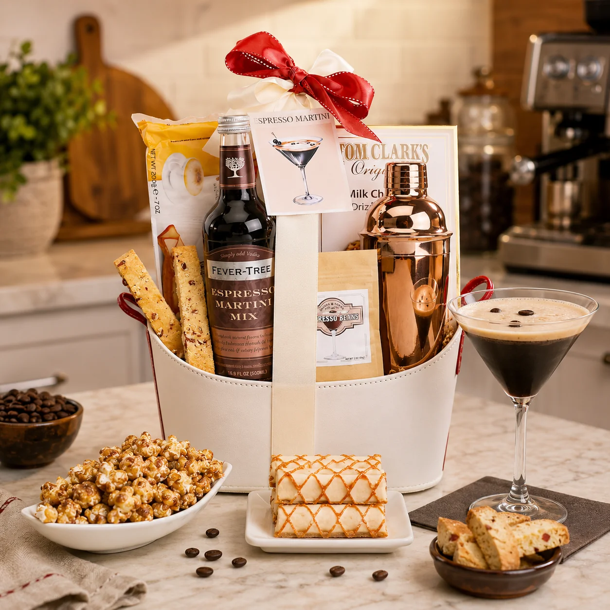 Natural Espresso Martini Gift Basket Soft