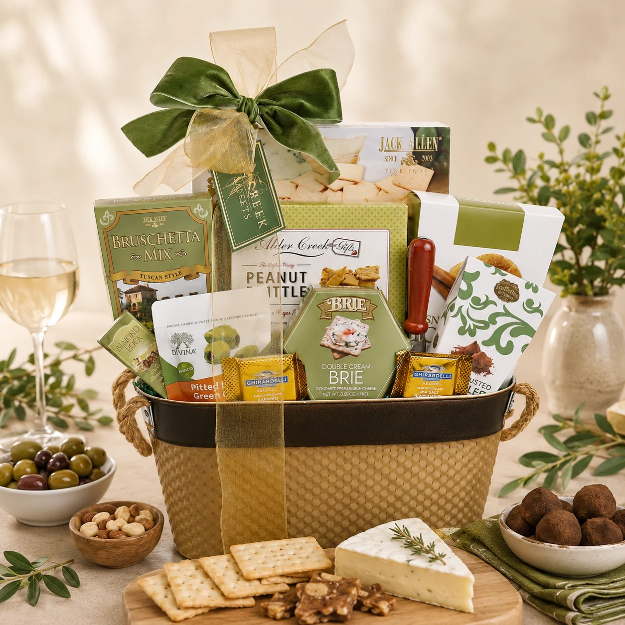 Exclusive Tasteful Gourmet Gift Basket Comfortable