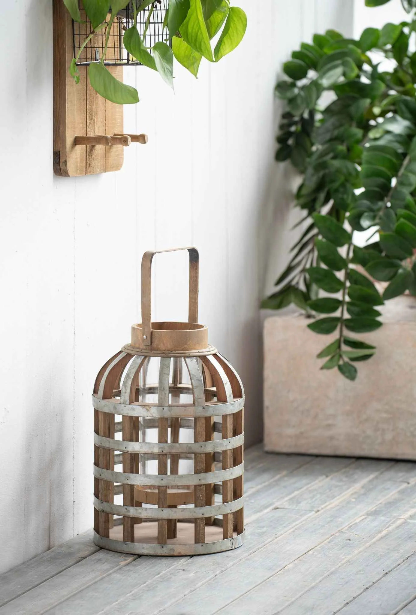 Premium Decorative Lantern With Handle Wooden Lantern For Indoor Outdoor Home Garden Wedding Outstanding