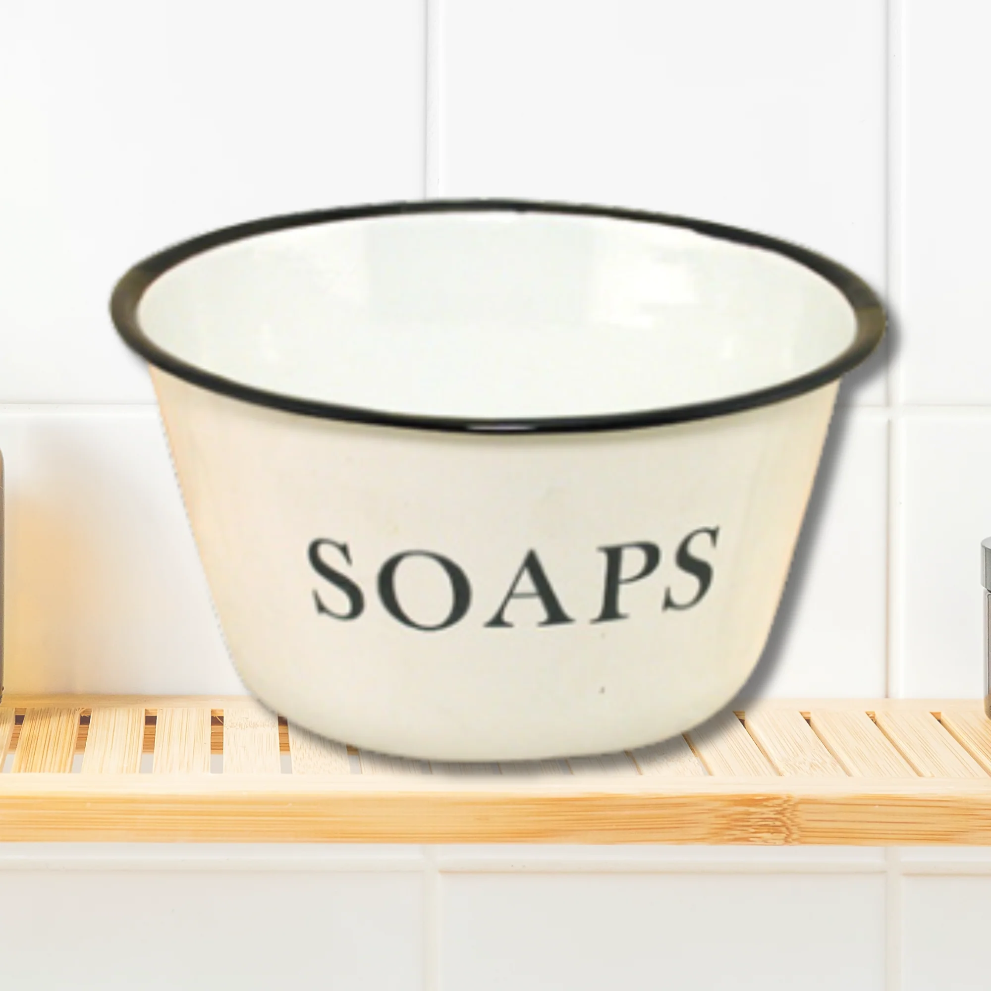 Expertly Made Enamelware Soaps Bowl Pure