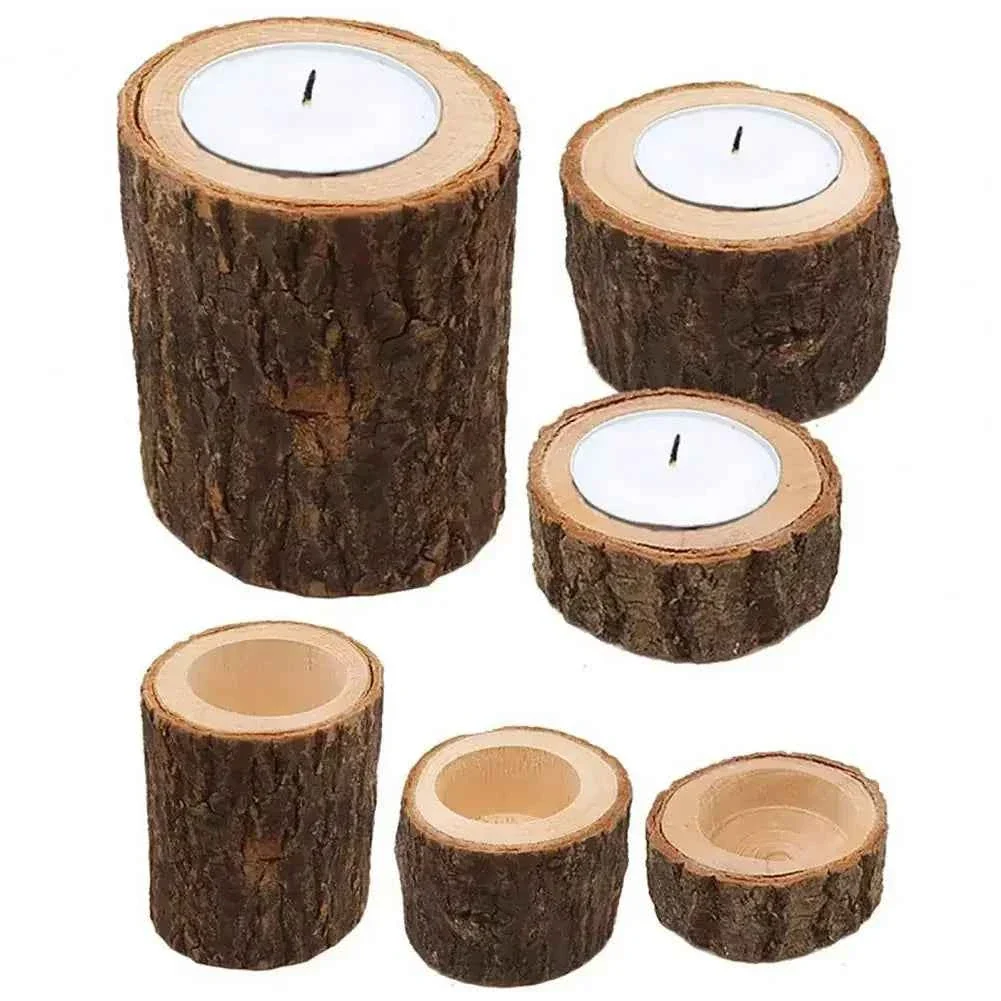 Elite Candle Holder – Wooden Mini Efficient