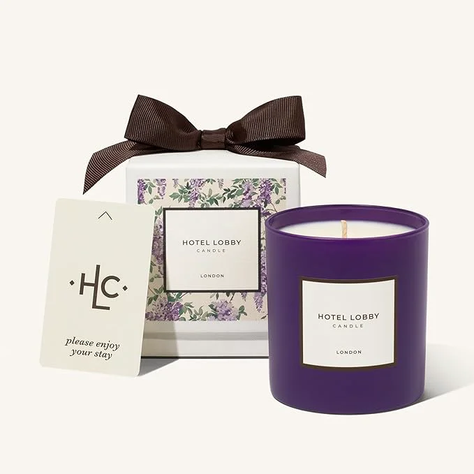 Trendy Hotel Lobby London Candle – Luxury Hand-Poured 9.75oz Soy Wax Premium