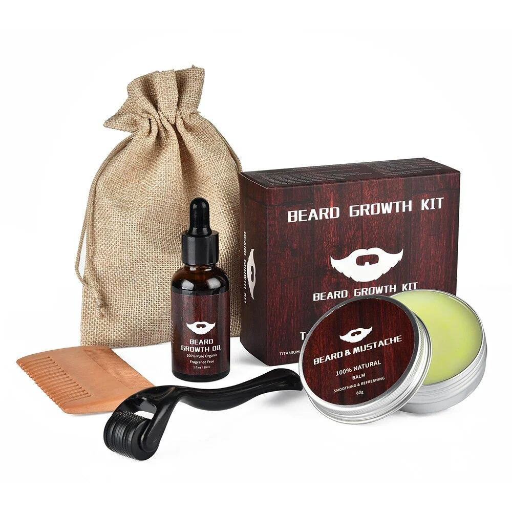 Pure Kit Vikingo 5 en 1 para el crecimiento de la barba Stylish