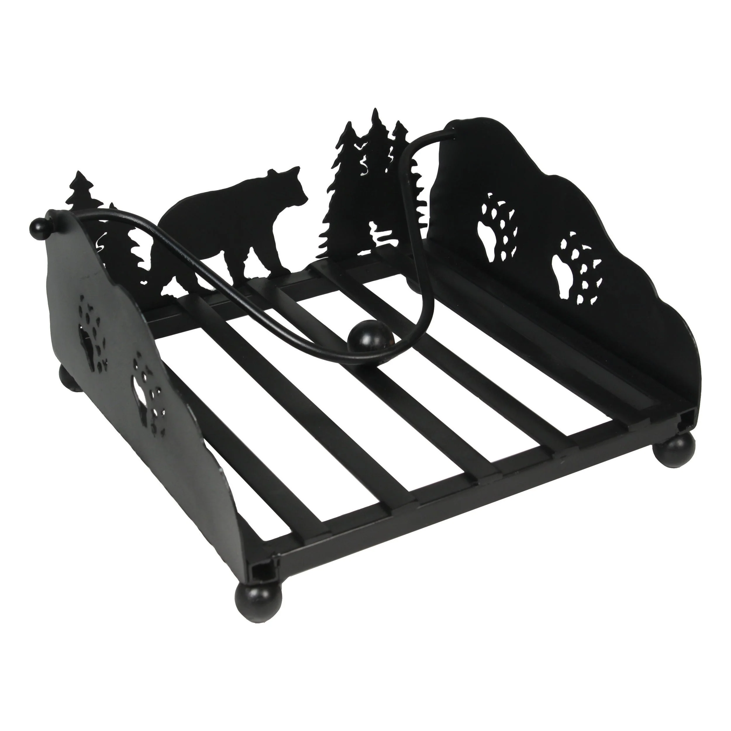 Carefully Designed Napkin Holder-Lazer Cut Bear Breathable