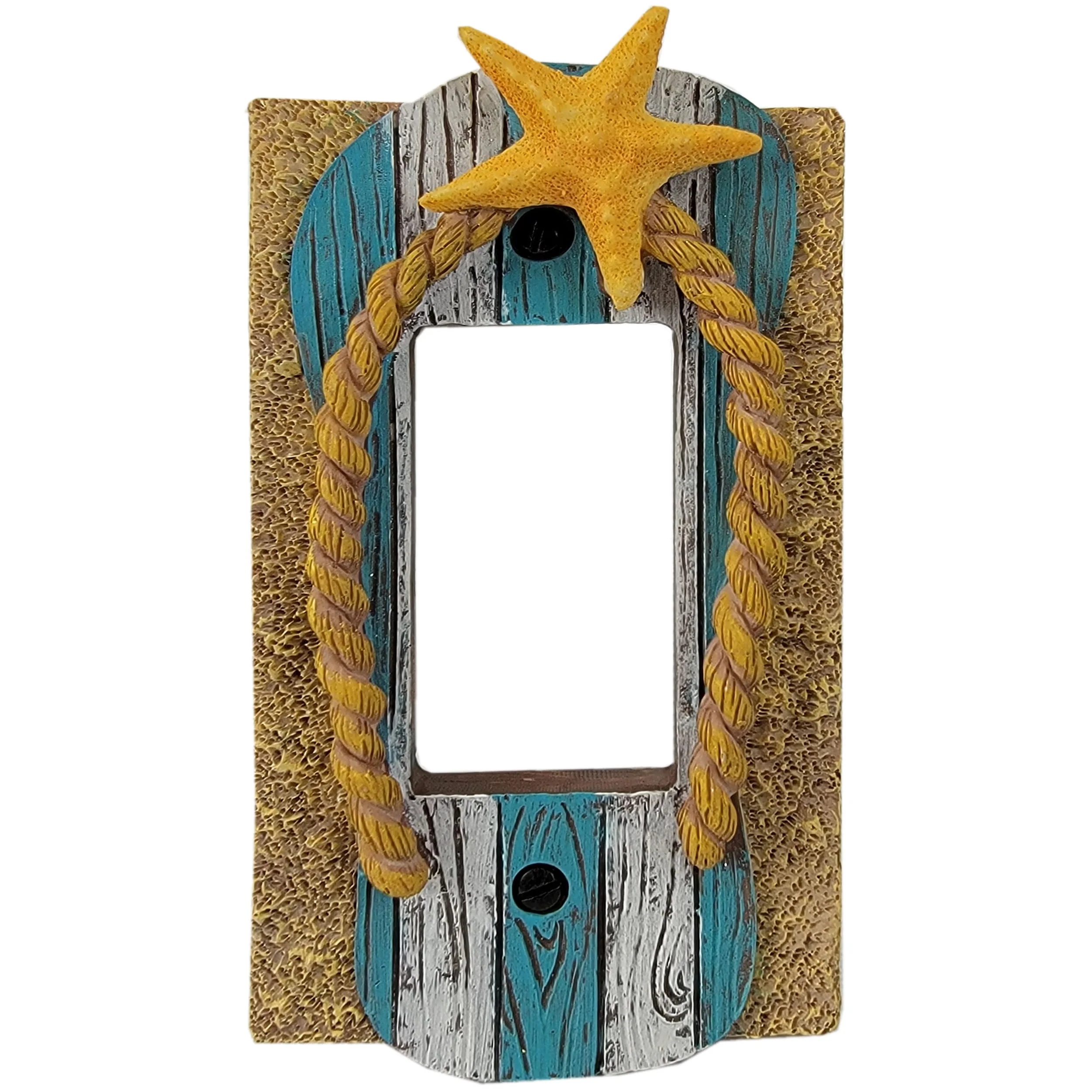 Sophisticated Electrical Cover Plate Single-Beach Recyclable