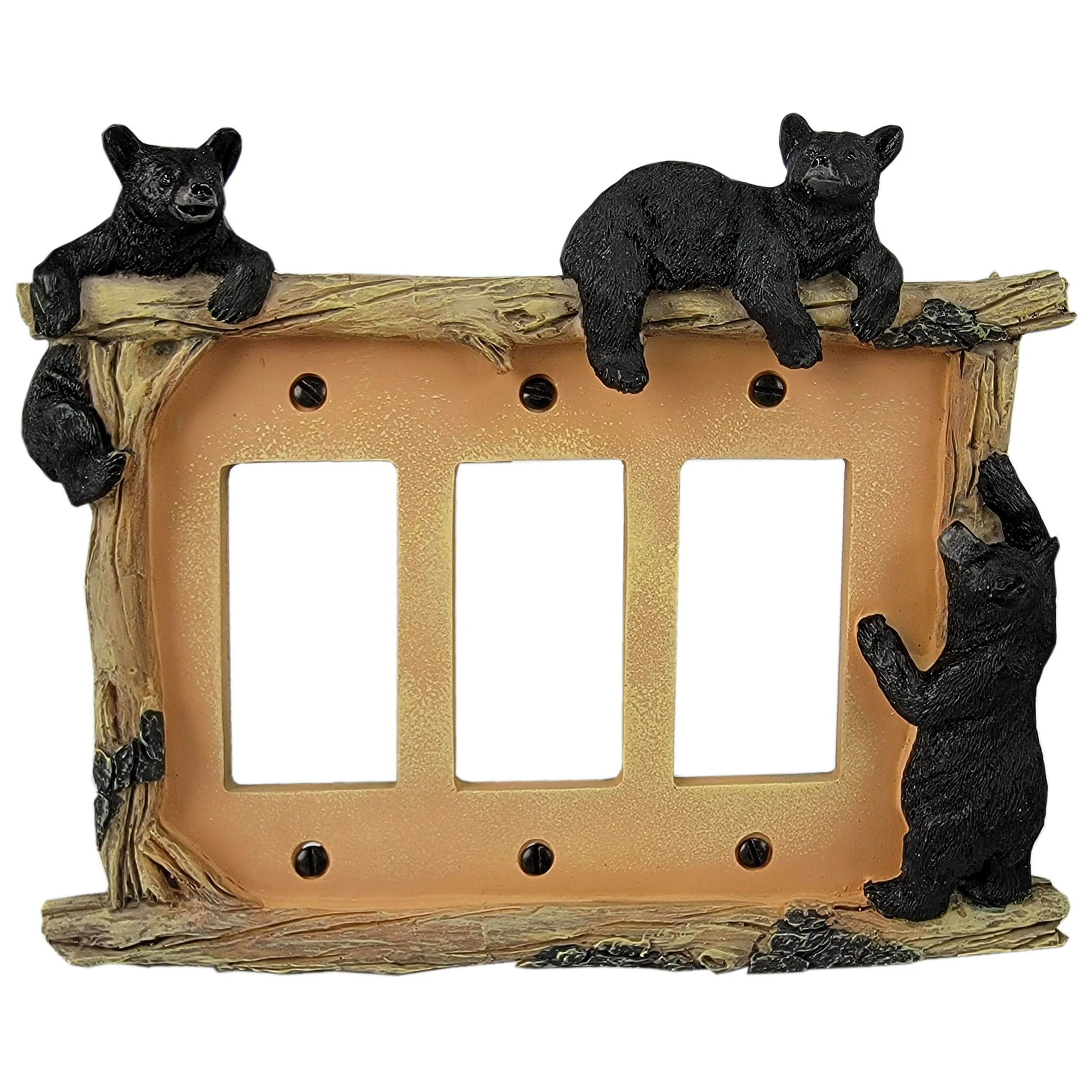 Powerful Electrical Cover Plate Triple-Bear Comfortable