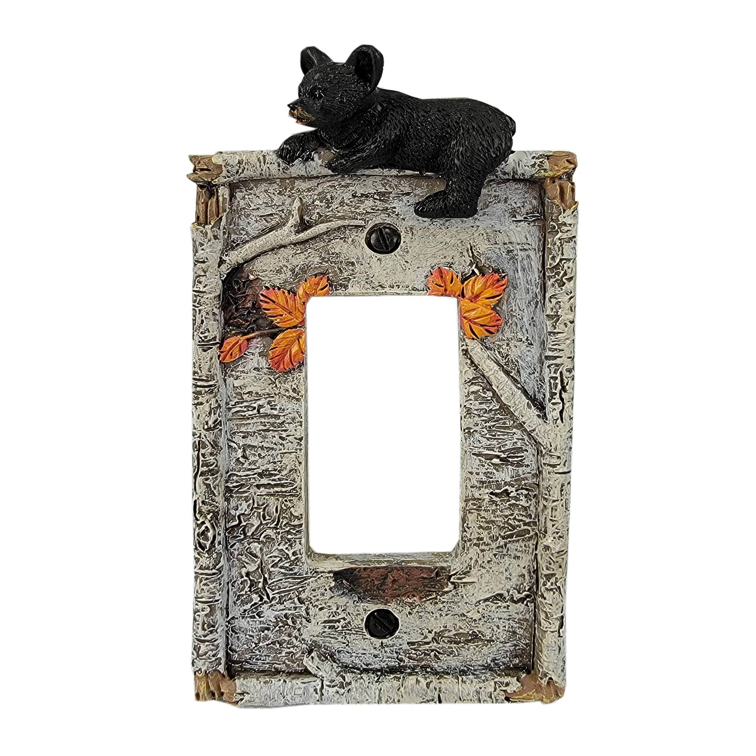 Elite Electrical Cover Plate Single-Birch Bear Flexible