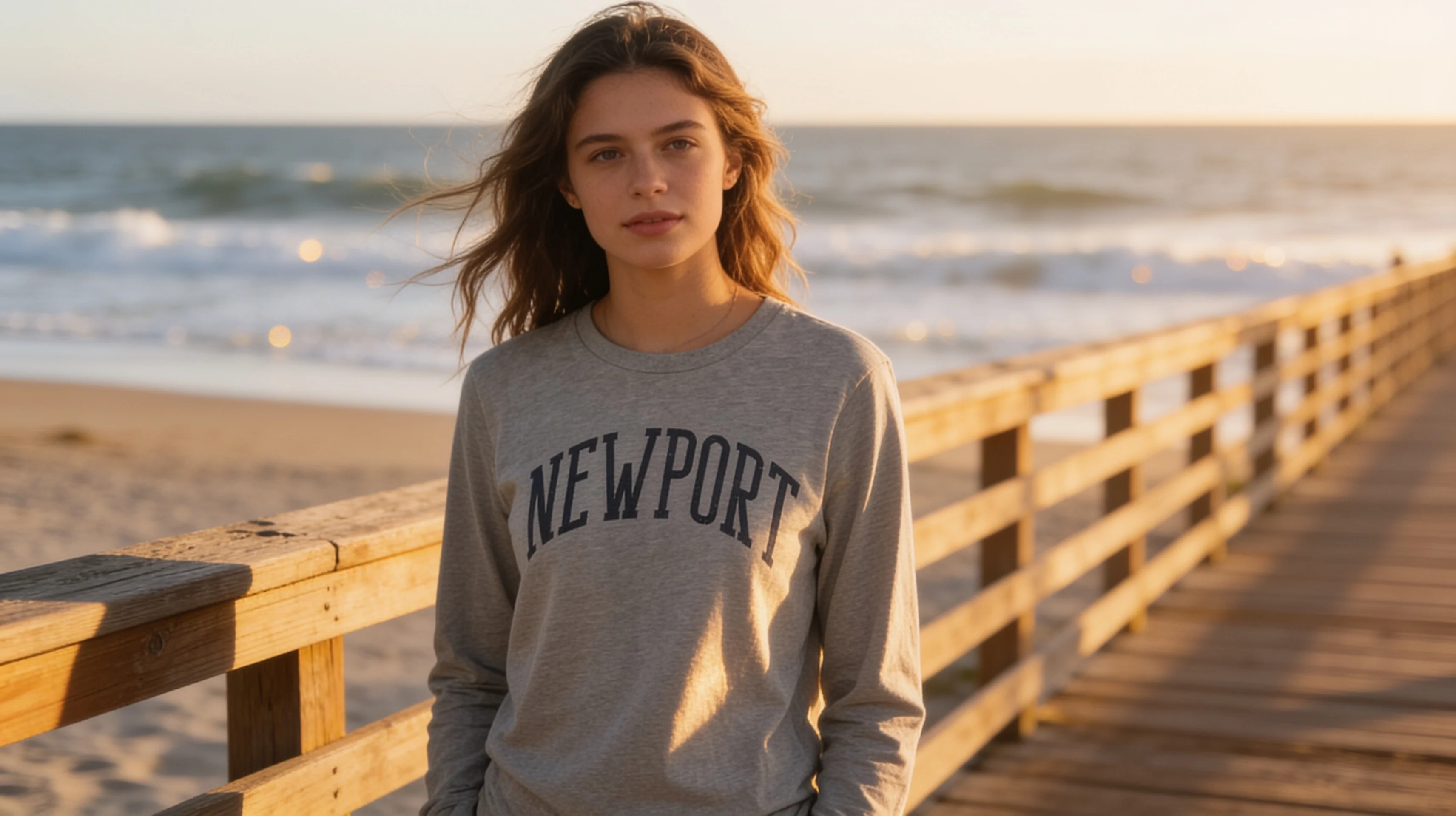 Effective Newport Long Sleeve Tee Sustainable