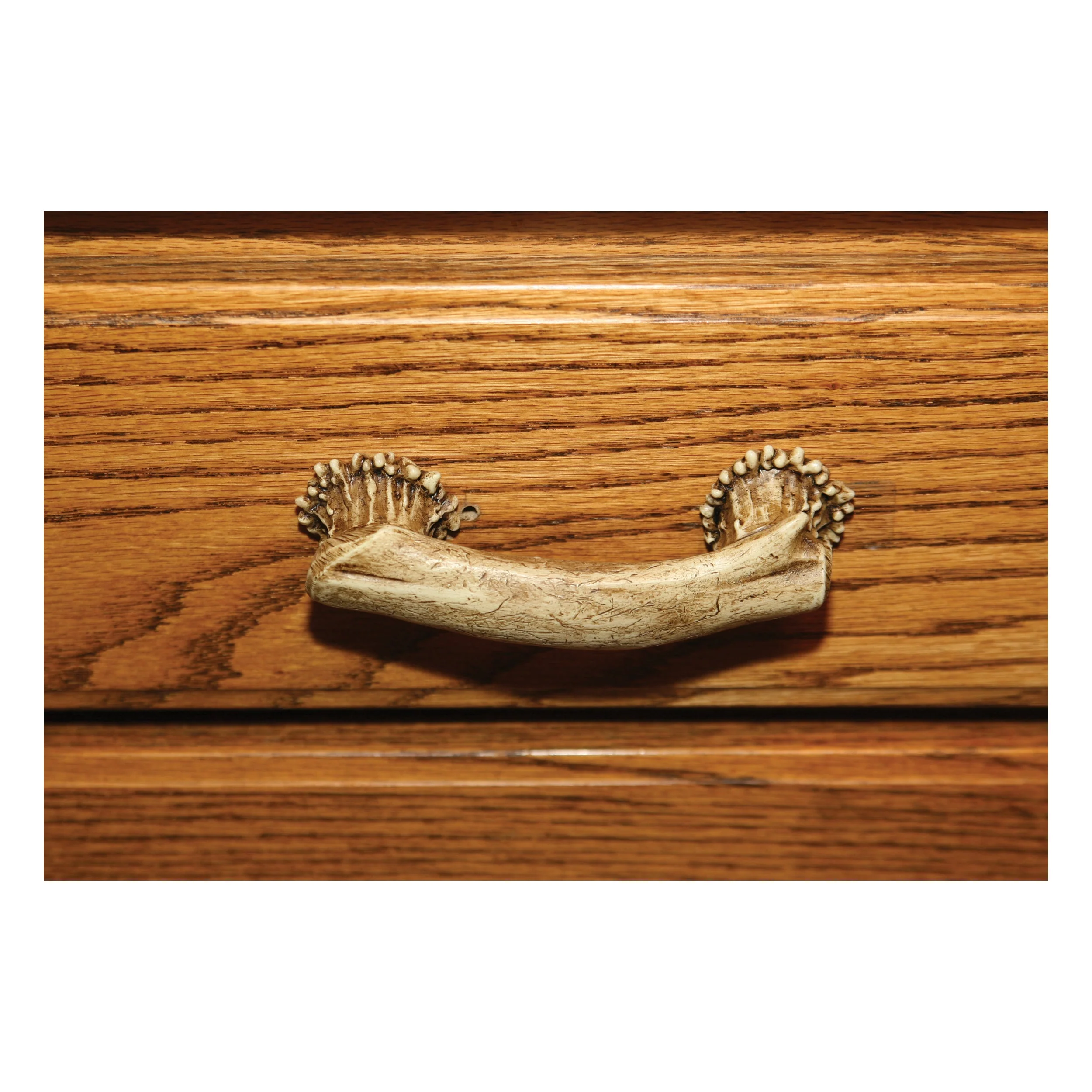 Selected Drawer Cabinet Pulls 1-Pack-Antler 4 inch Green