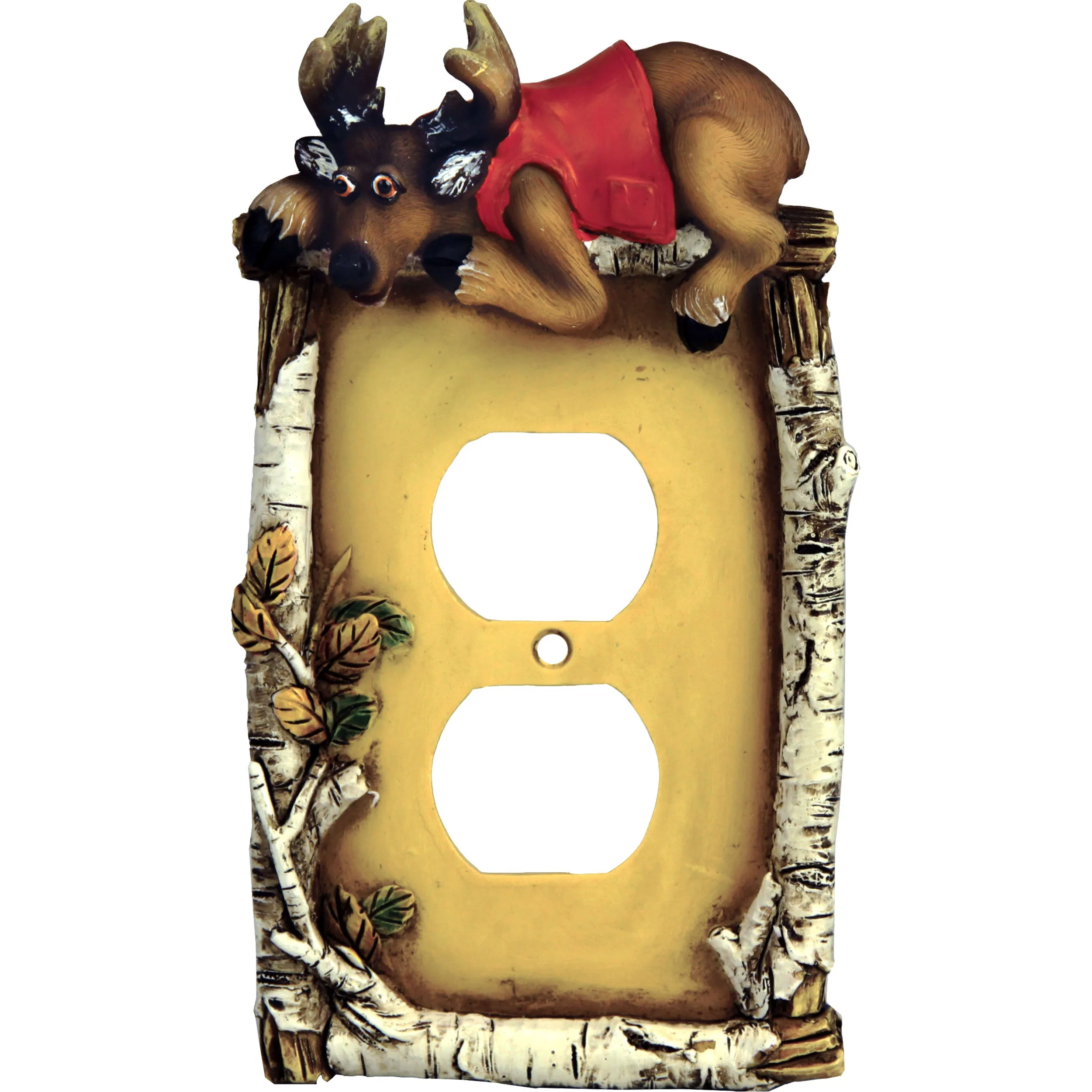 Clean Receptacle Cover-Cute Deer Durable