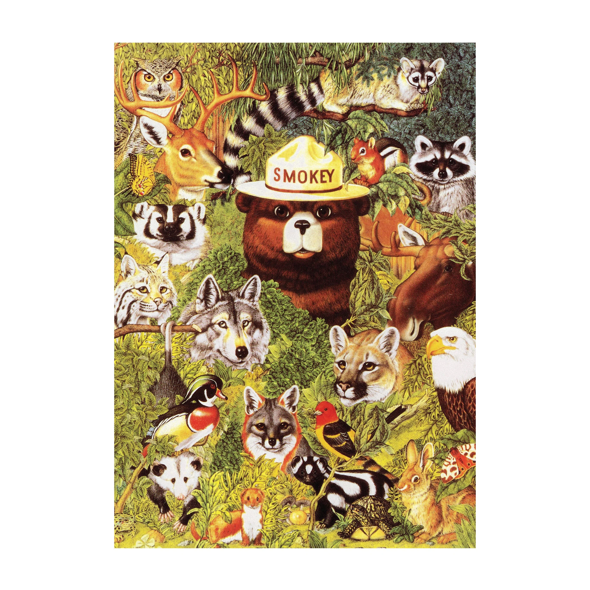 Fashionable Puzzle in Tin 1000-Piece-Smokey and Friends Advanced