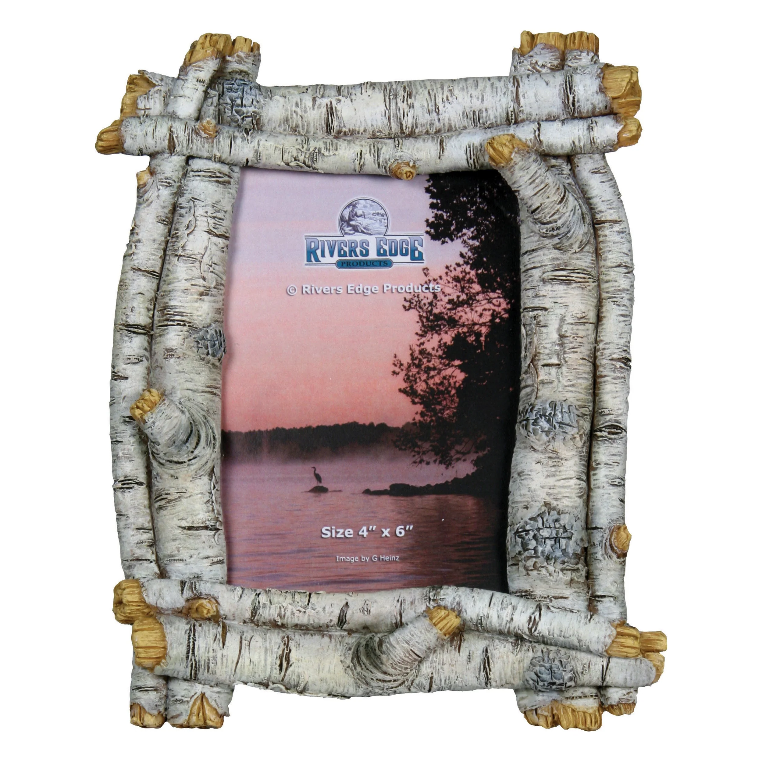 Trendy Picture Frame 4in x 6in-Birchwood Tree Verified