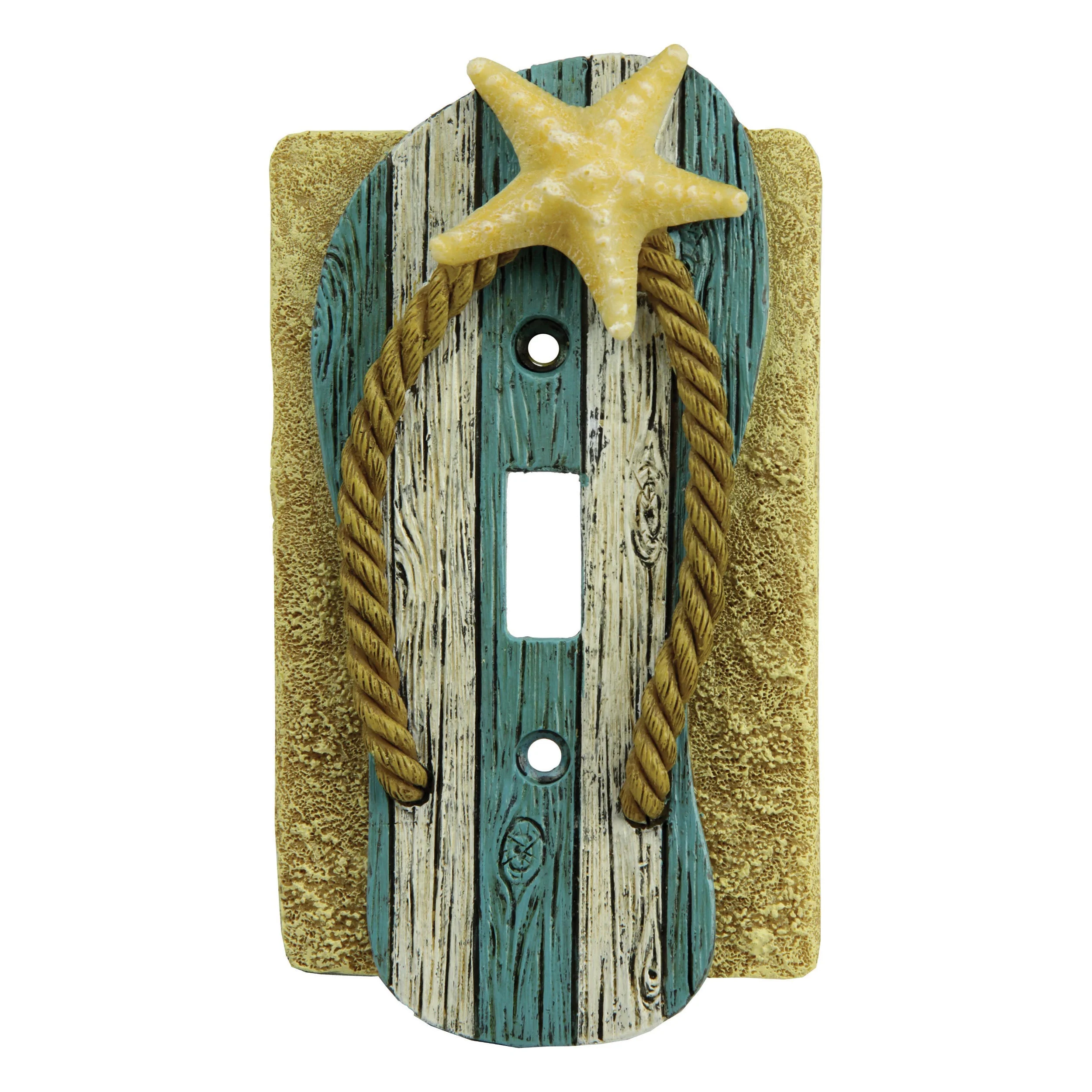 Relaxed Electrical Cover Plate Single Switch-Beach Healthy