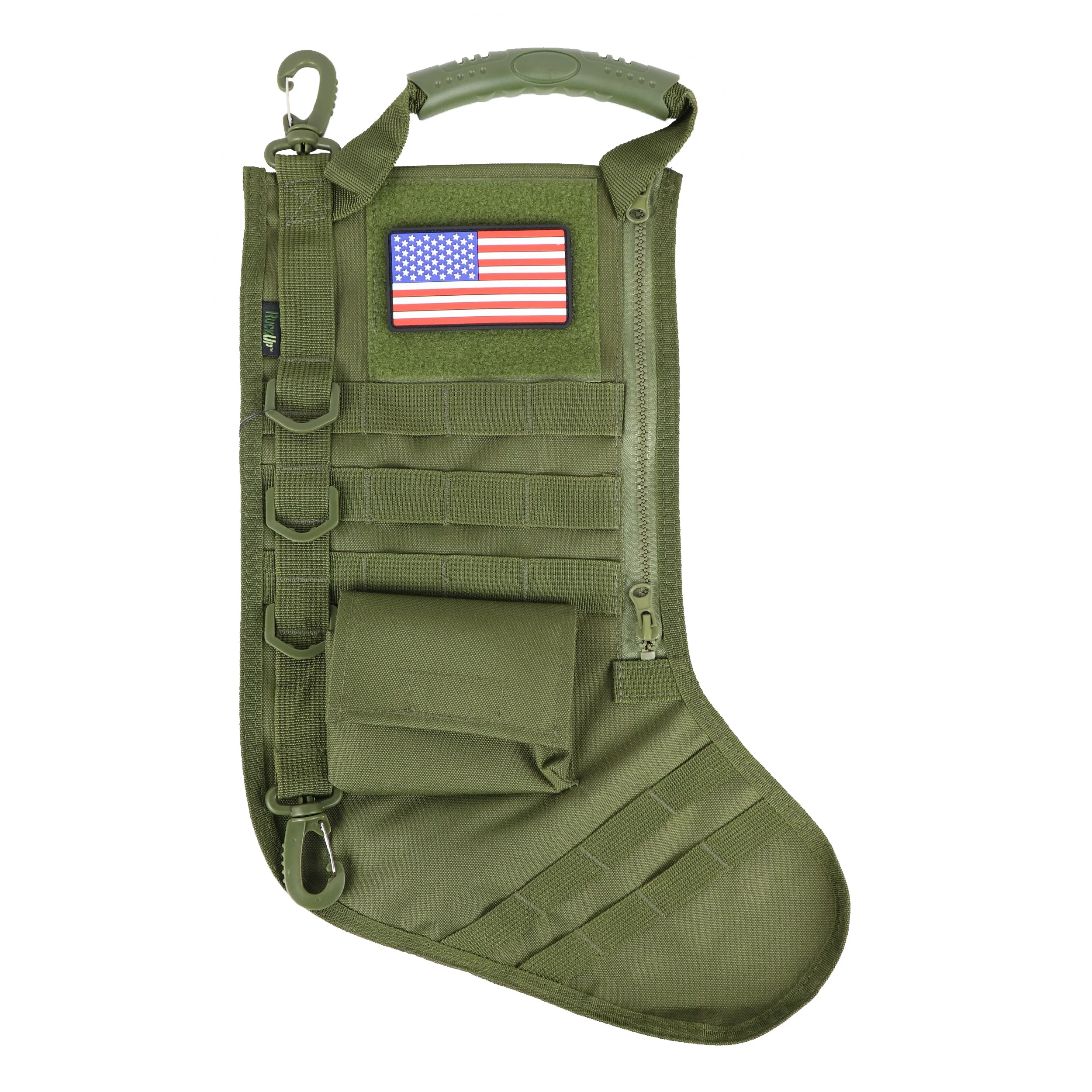 Clean Osage River Ruck Up Tactical Stocking-OD Green Casual