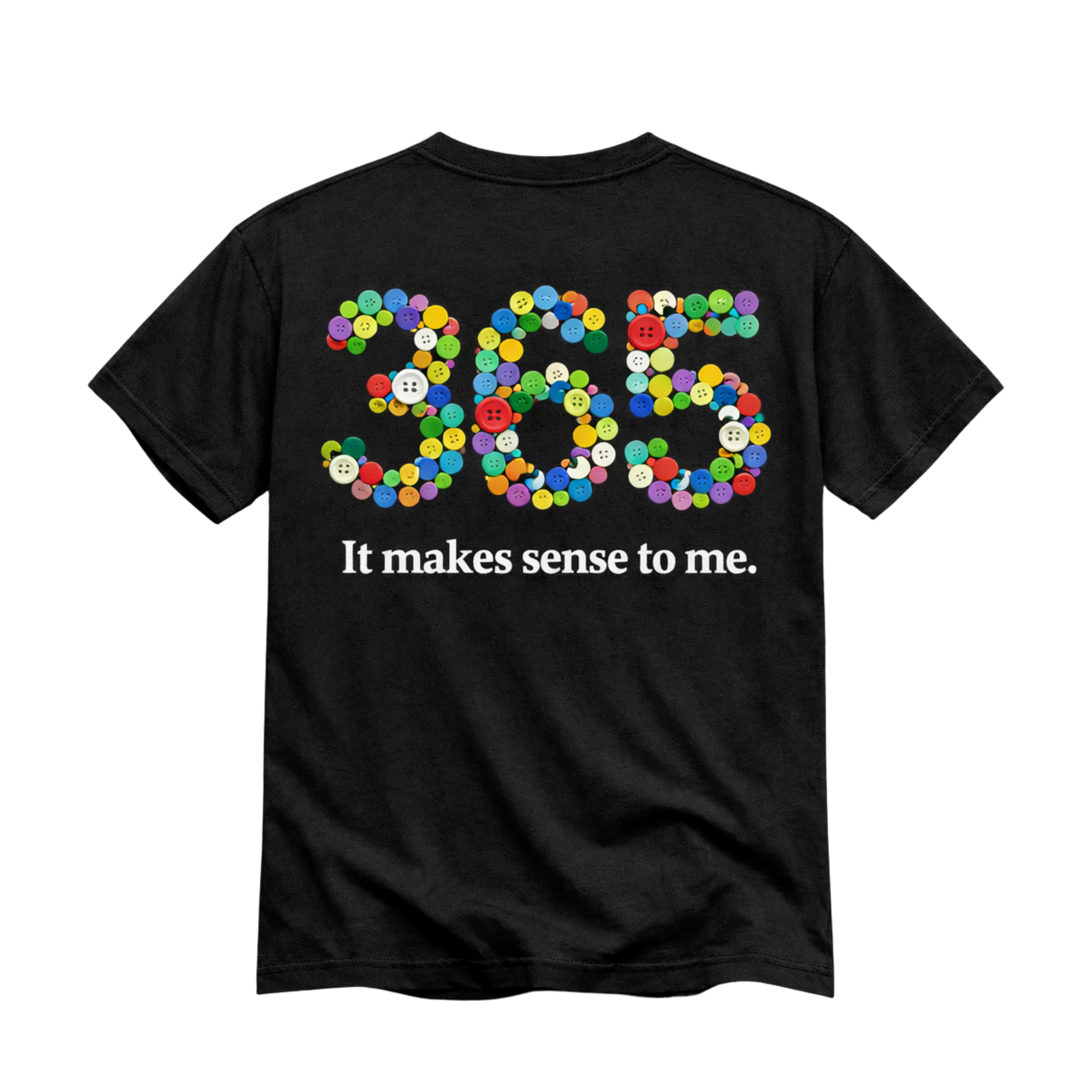 Healthy T – Shirt – 365 Buttons User-Friendly