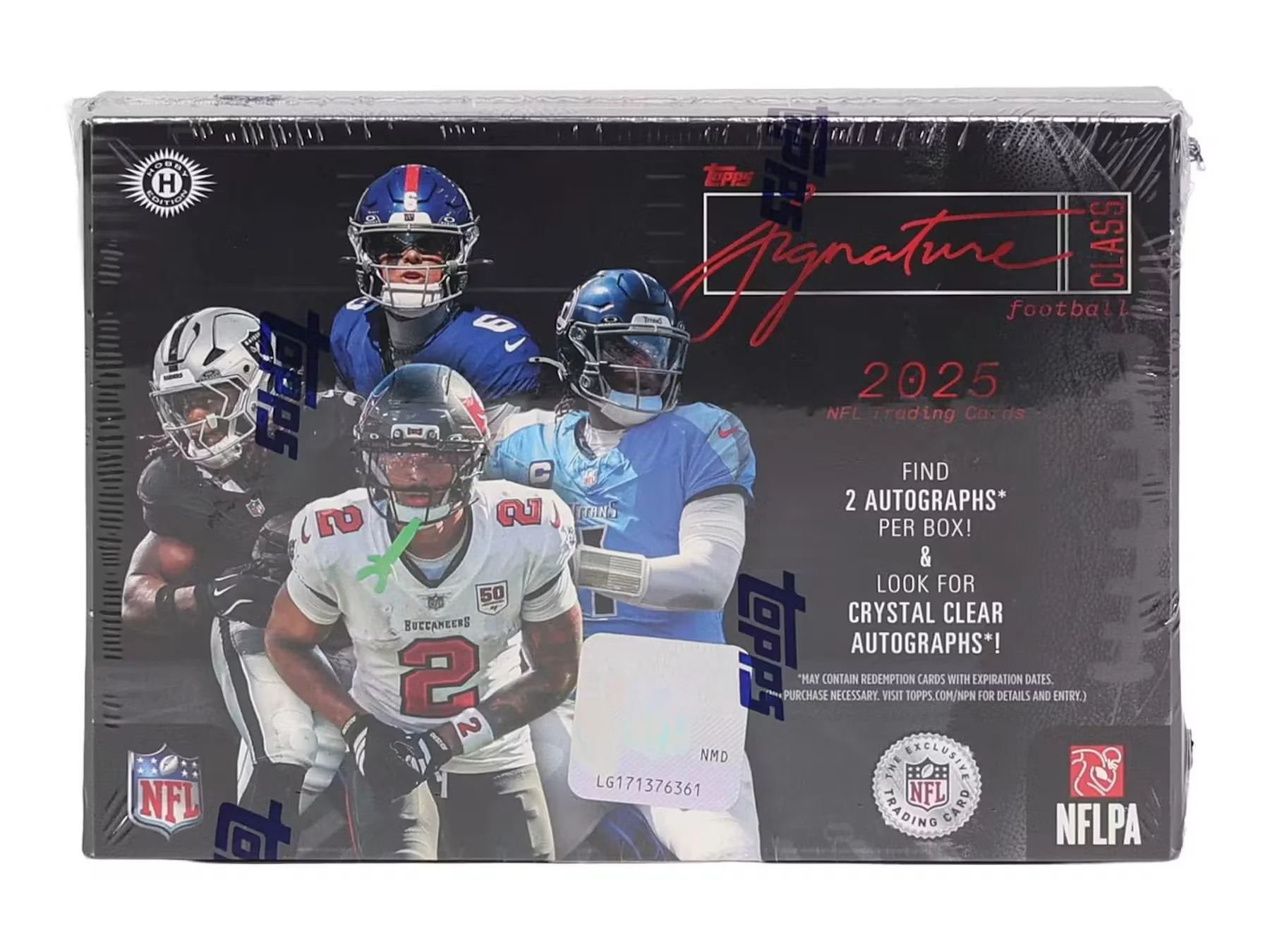 Innovative 2025 Topps Signature Class Football Hobby Box Genuine