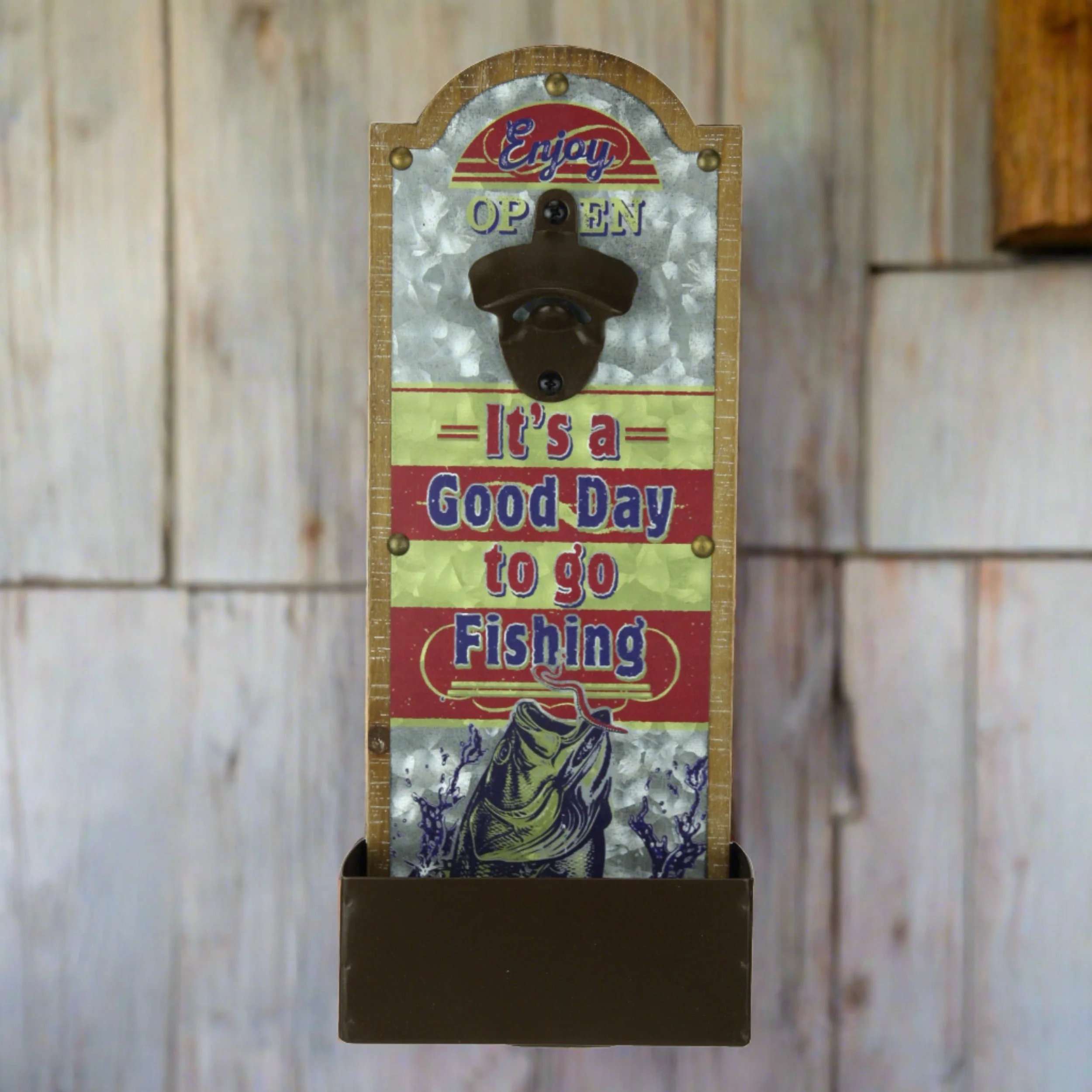 Verified Bottle Opener-Good Fishing Contemporary