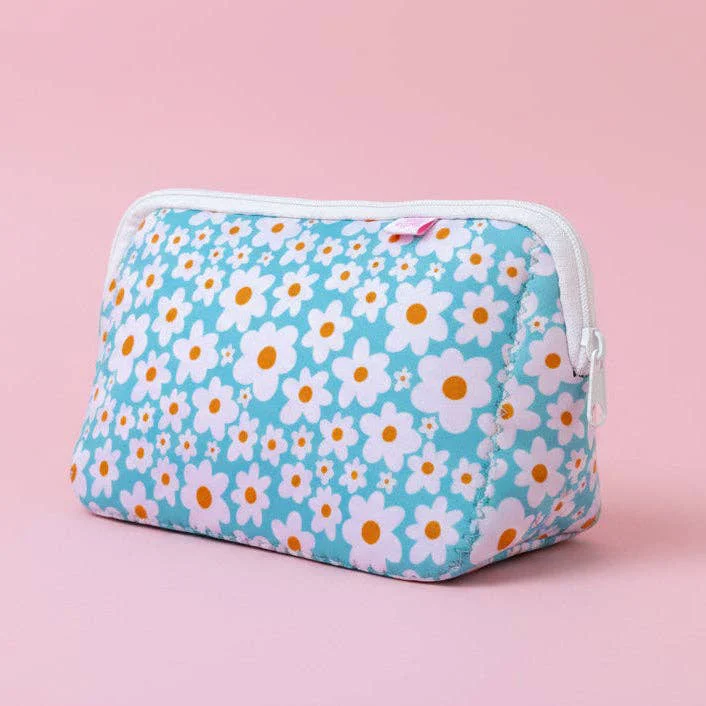 Excellent Cosmetic Bag – Blue Daisy Flexible