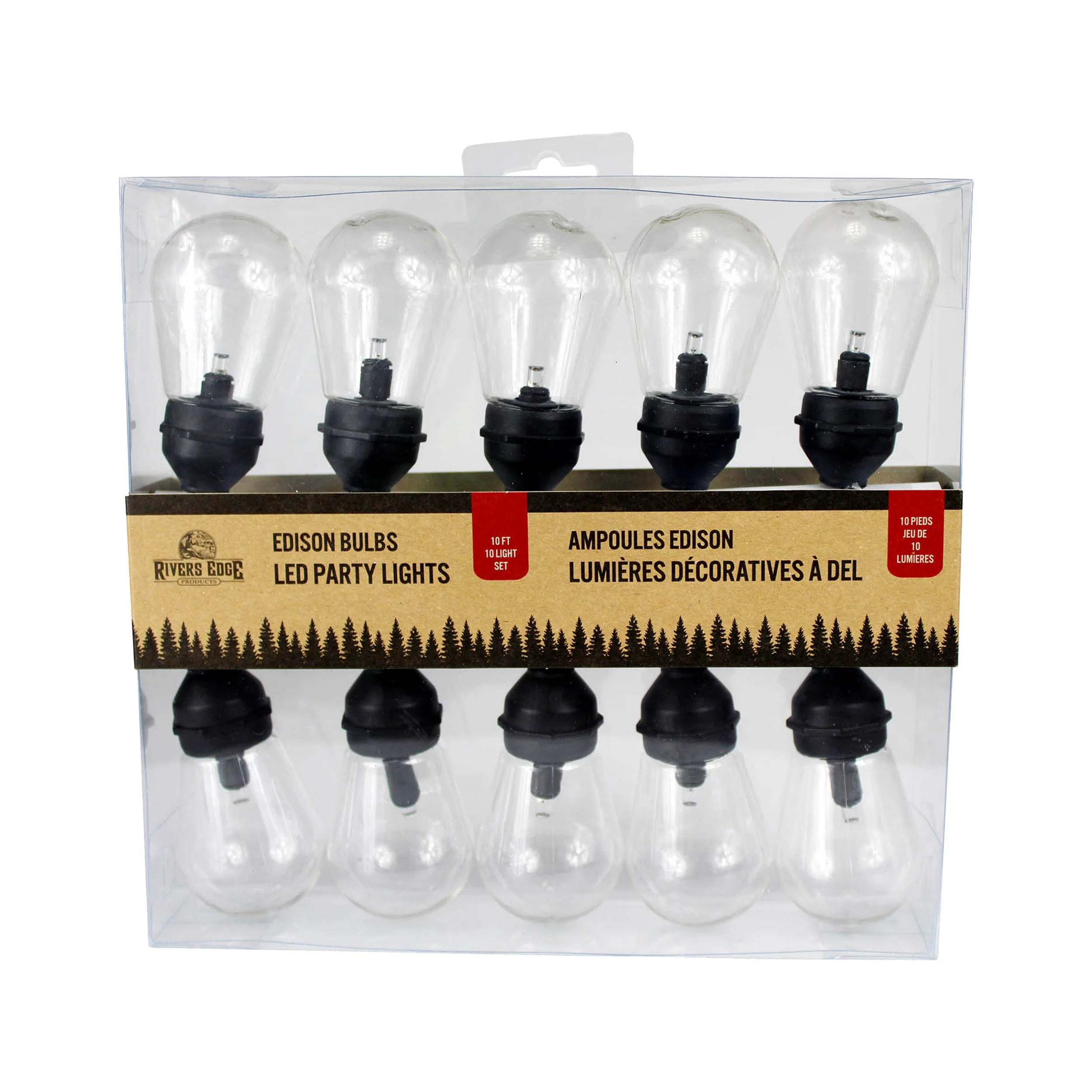 Excellent LED Light Set 10-Light-Edison Bulb Fashionable
