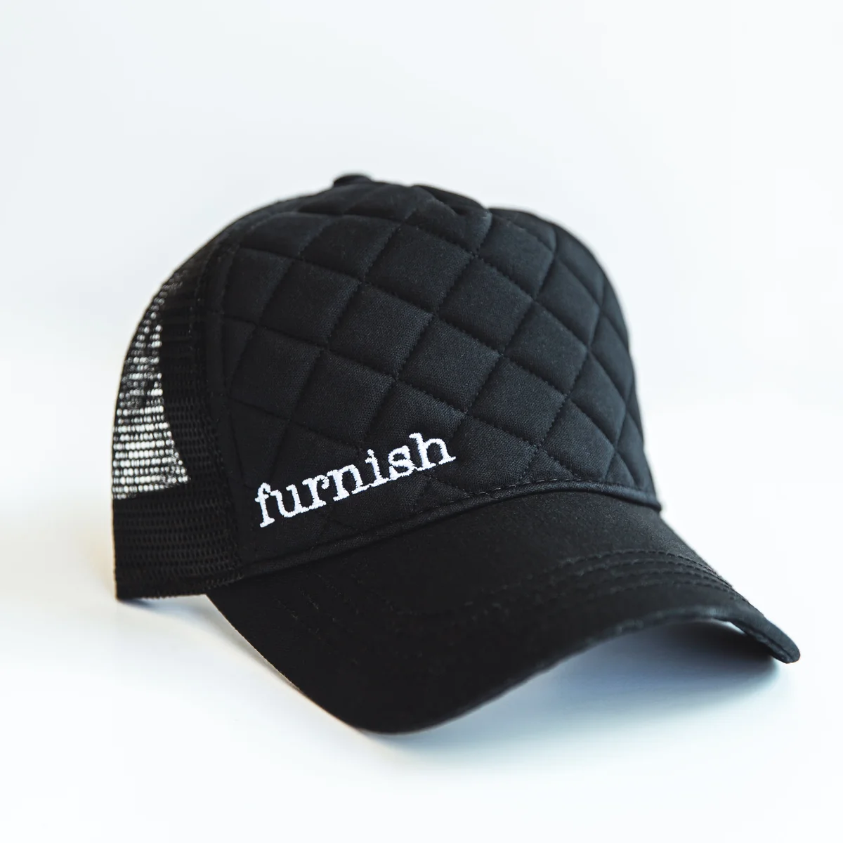 Safe furnish Quilted Snapback Cap Pure