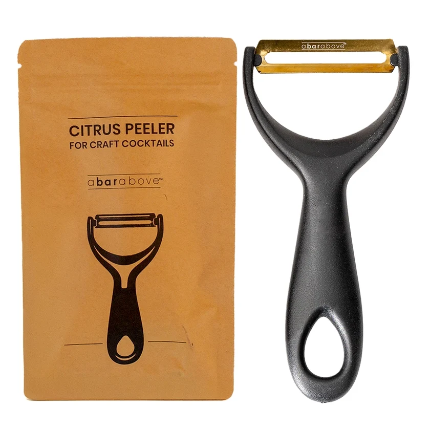 Safe Citrus Peeler Gold Black Genuine
