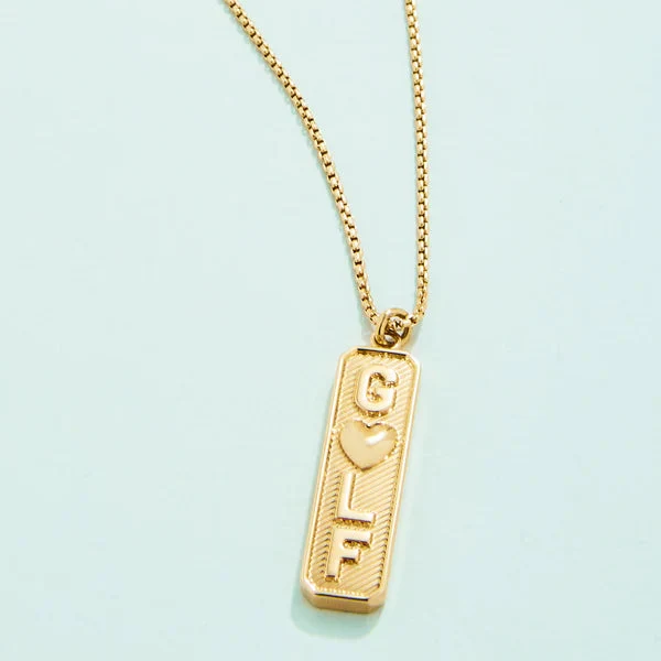 Breathable Splash Golf Necklace Refined