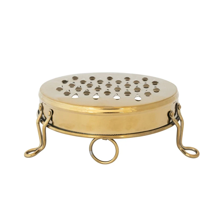 Unique Stainless Steel Footed Grater Selected