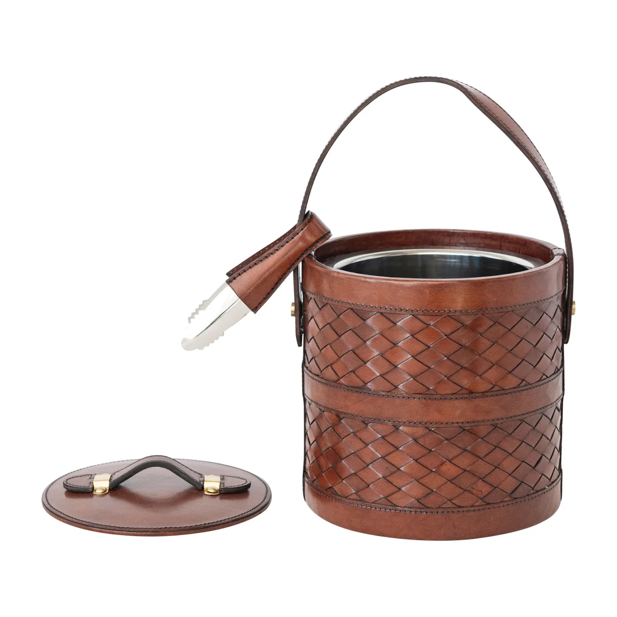 Superior Removable Stainless Steel Ice Bucket with Tongs Specialty