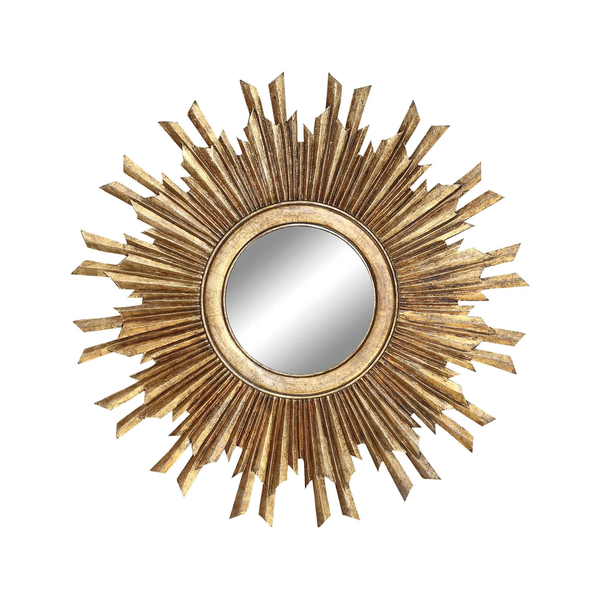 Secure Sunburst Wall Mirror Refined