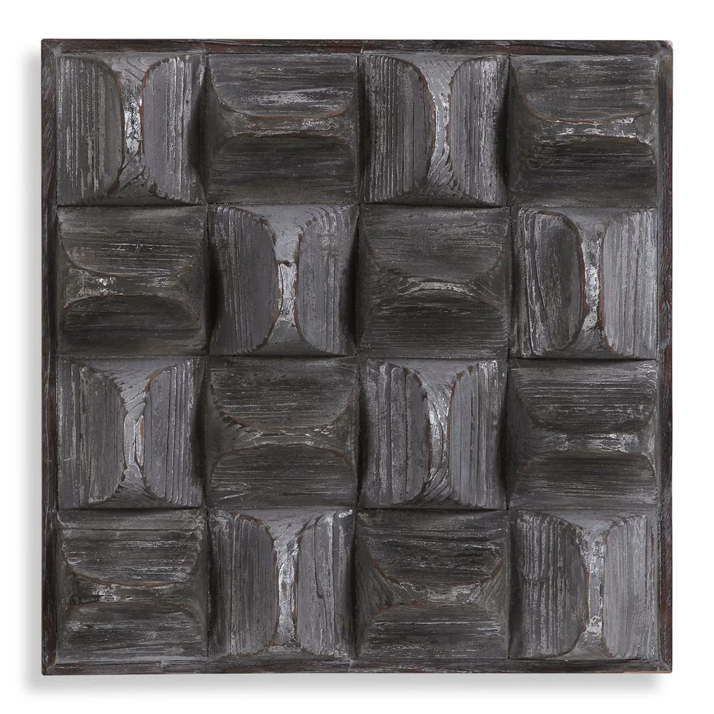 High-Quality Pickford Wood Wall Decor Gray Modern
