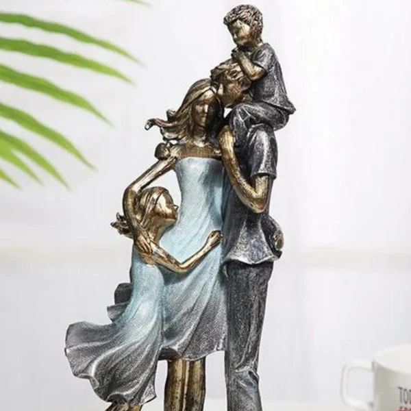 Consistent Family of 4 Figurines Fine