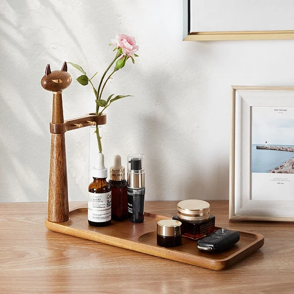 Safe Wooden Decorative Tray Powerful