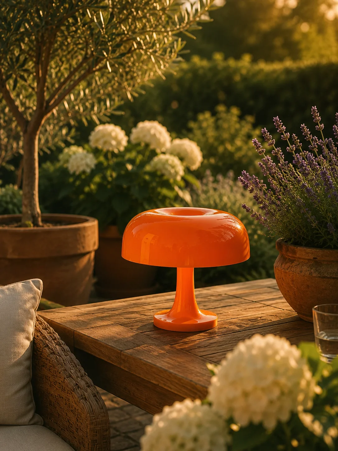 Elite Vintage Mushroom Table Lamp High-Quality