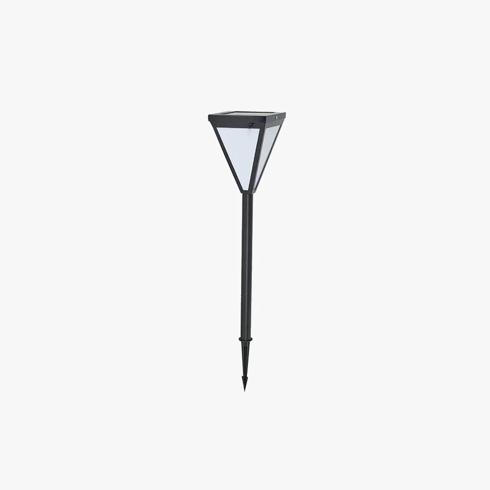 Detailed Orr Solar Außen-Wegeleuchte Aluminium Glas 62CM Lang Exclusive