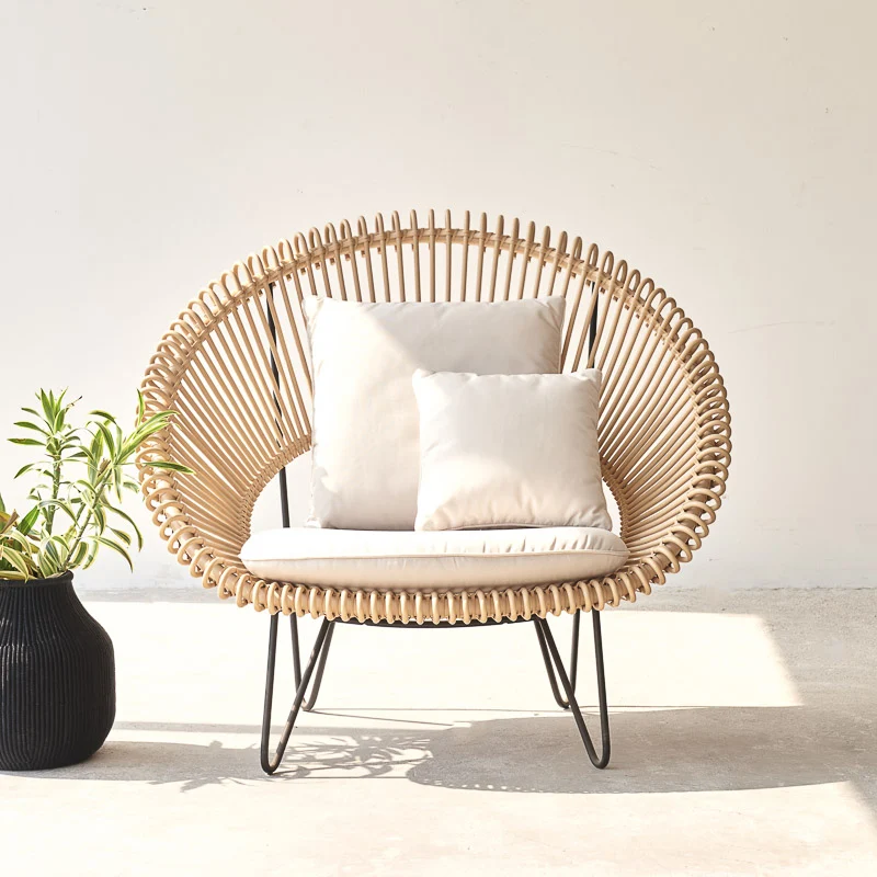 Functional Roy Outdoor Cocoon Chair Natural 105cm Selected