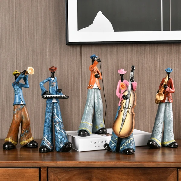 Specialty Musician Band Figurines Versatile