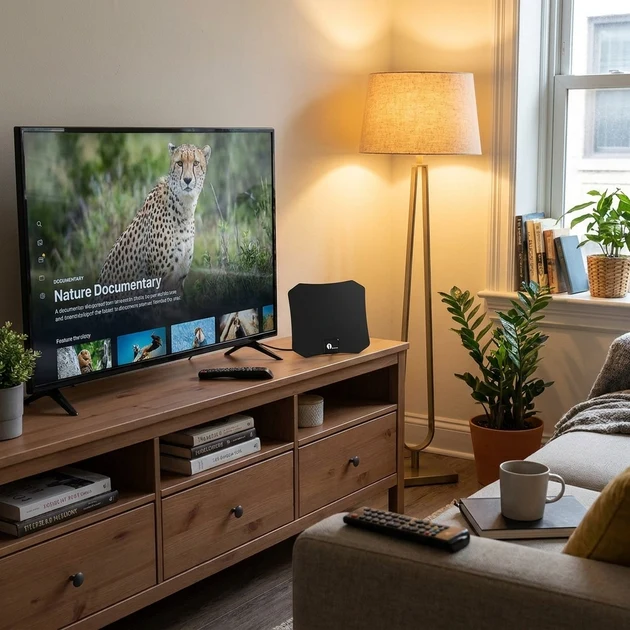 Premium Indoor Satellite TV Antenna Artisan