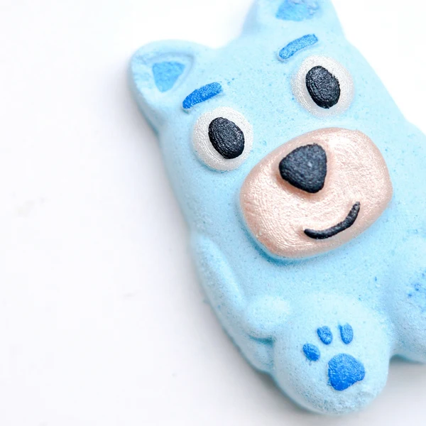 Solid Blue Dog Bath Bomb Original